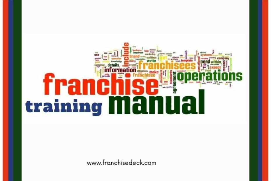 Franchise training manual
