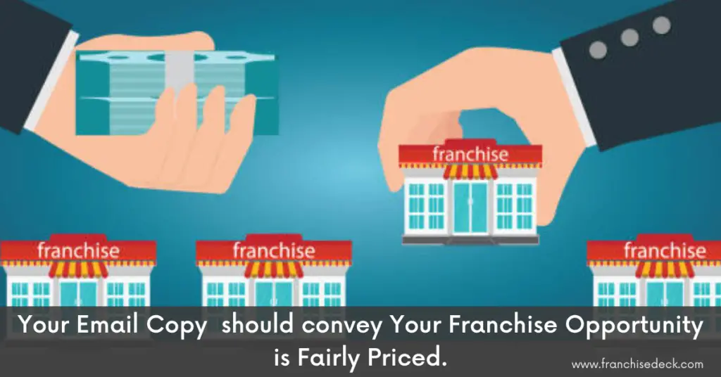 franchise email copy