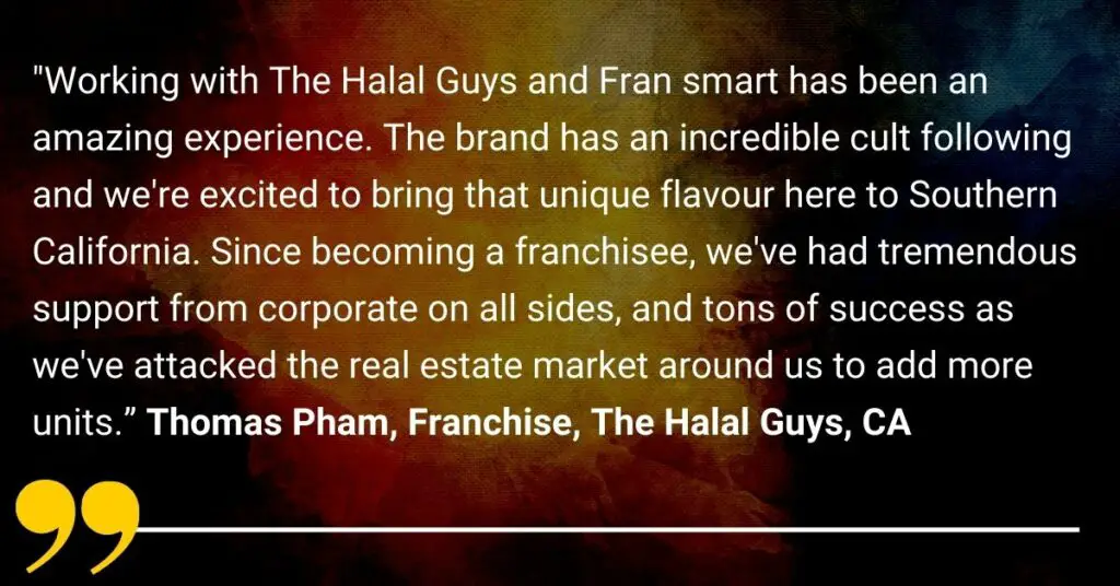 halal guys franchise