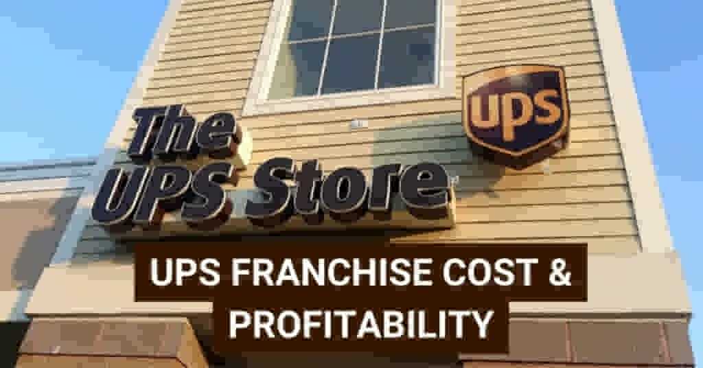 ups store franchise