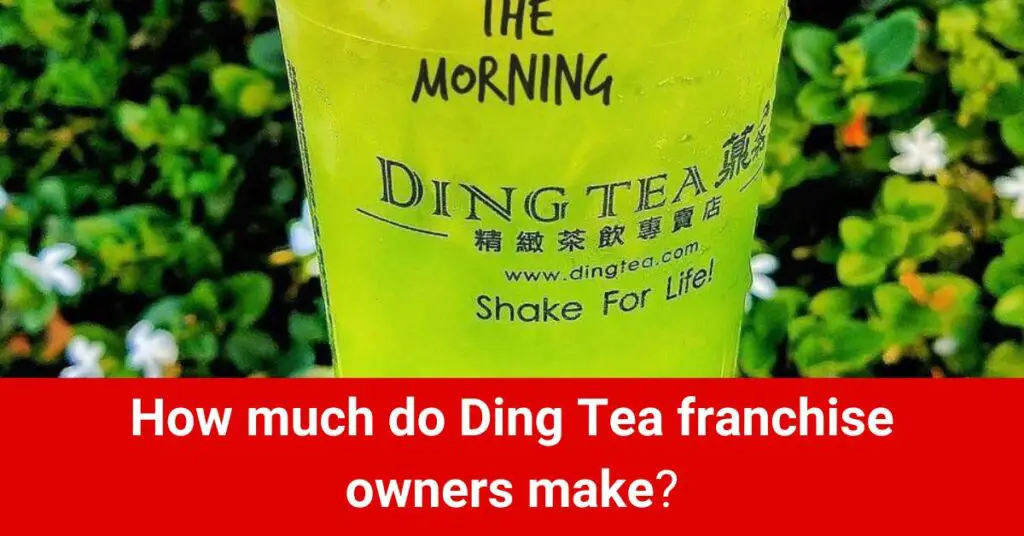 Ding Tea franchise