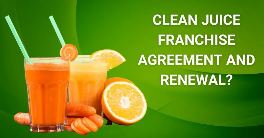 clean juice franchise