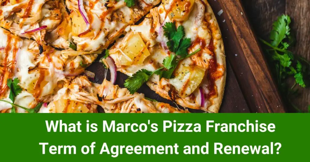 Marco's pizza franchise