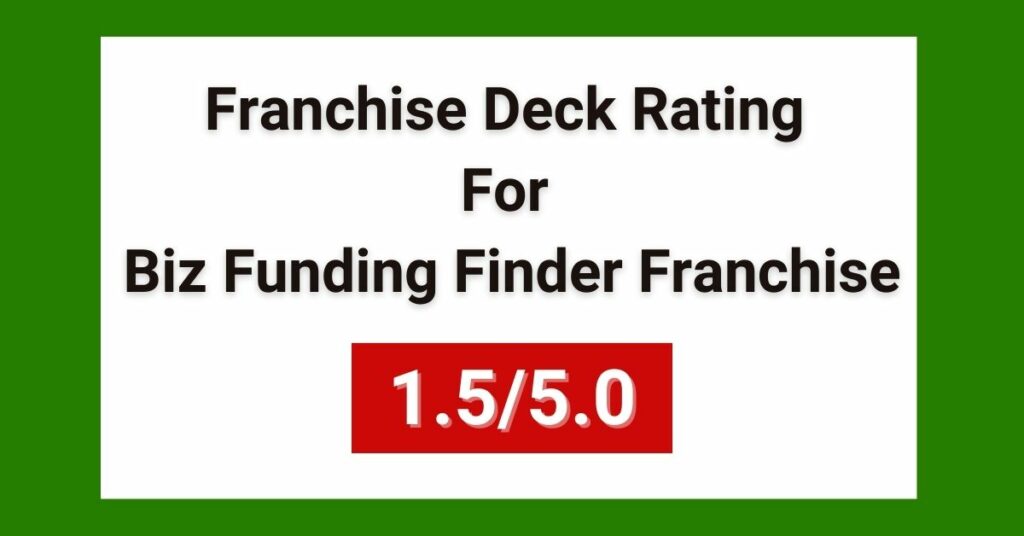 Biz funding finder franchise