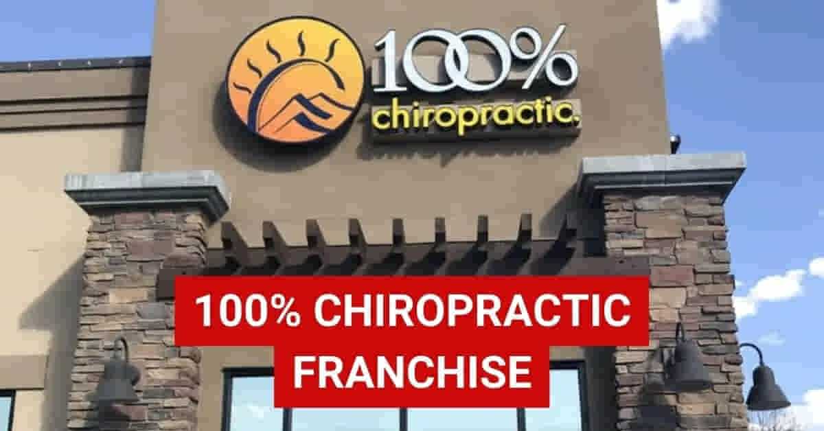 100% chiropractic Franchise